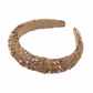Gold Stones Tiara Headband